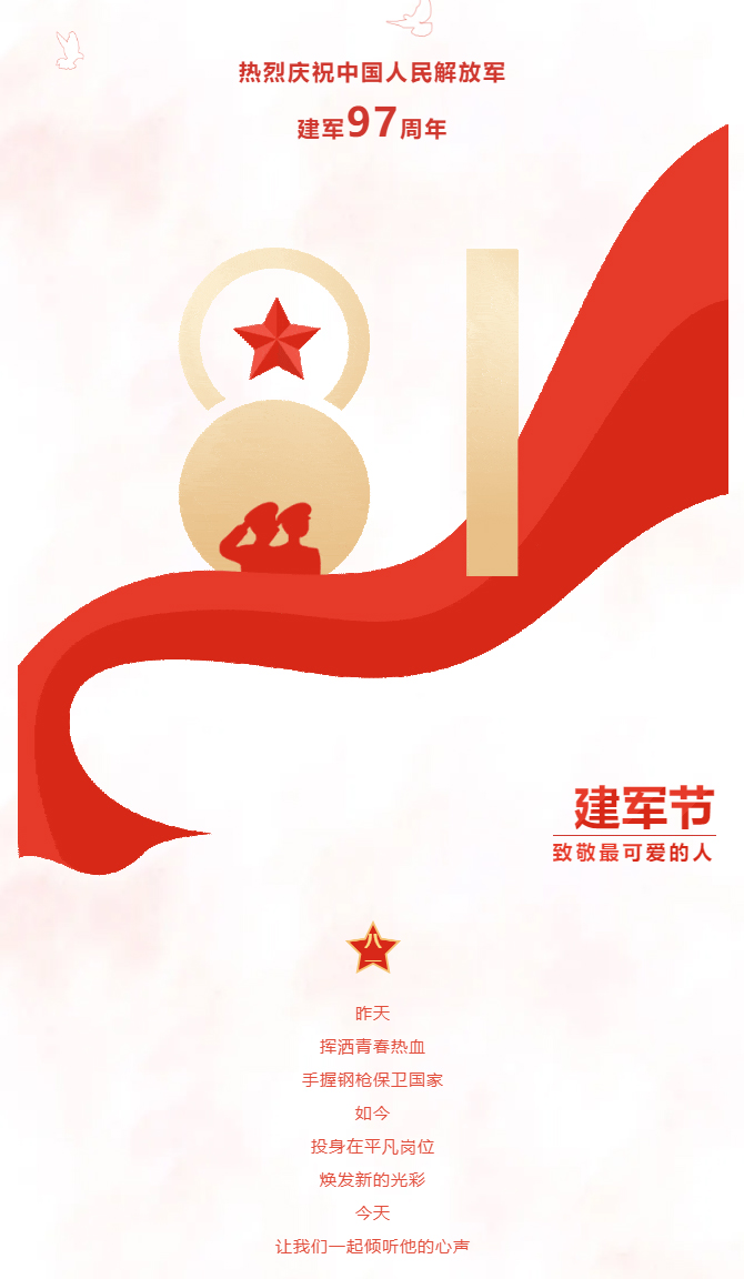 八一建军节-_-戎装虽解，军魂犹在，致敬最可爱的人！_01.jpg